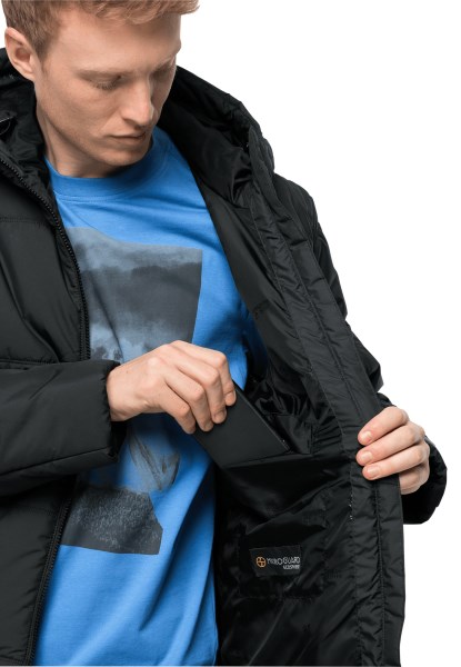New Jack Wolfskin Noord York Jas M Zwart
