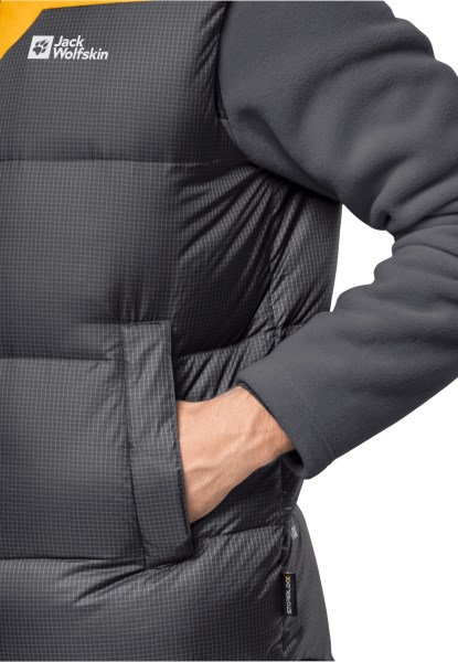 Dna Tundra Donsvest M Originele Potige Gele Xt Jack Wolfskin