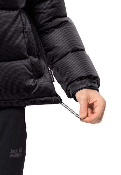 Jack Wolfskin Stevig Geel Xt Hot Dna Tundra Xt Donsjack M