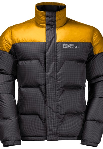 Jack Wolfskin Stevig Geel Xt Hot Dna Tundra Xt Donsjack M