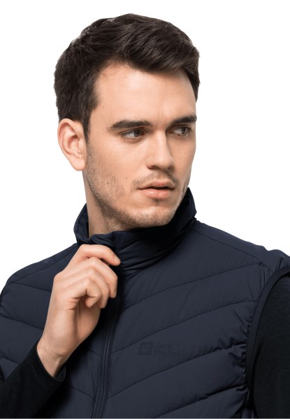 Jack Wolfskin New Athletic Donsvest M Nachtblauw