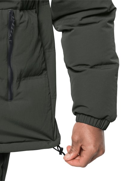 Antiek Groen Merk Jack Wolfskin Alex Donsjack M