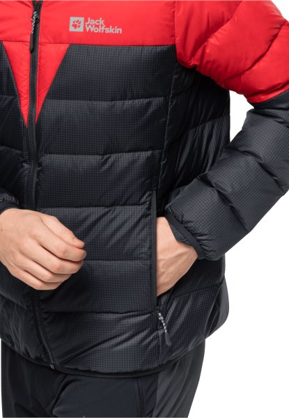 Nieuwe Dna Tundra Down Hoody M Adrenaline Red Jack Wolfskin