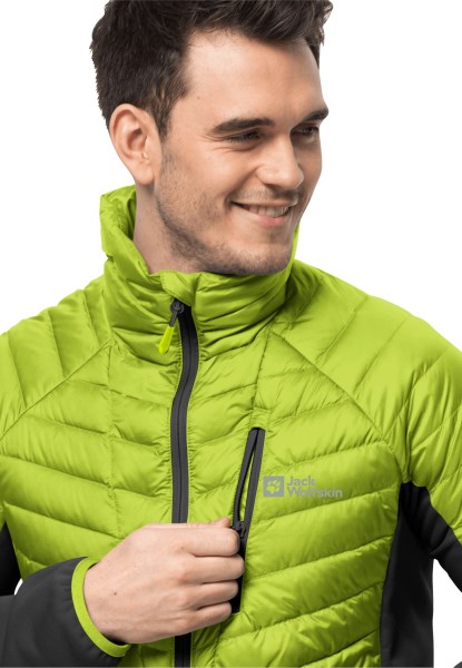 Nebelhorn Dons Hybride M Lime Jack Wolfskin Merken