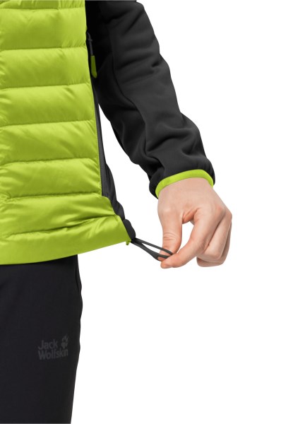 Nebelhorn Dons Hybride M Lime Jack Wolfskin Merken