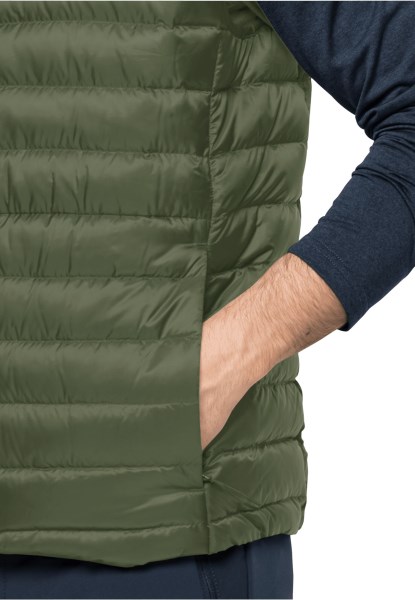 Fashion Pack & Go Donsvest M Jack Wolfskin Greenwood