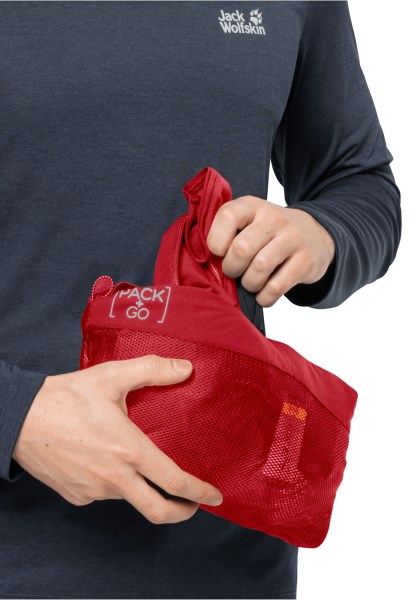 Jack Wolfskin Pack & Go Hybride M Merken Adrenaline Rood