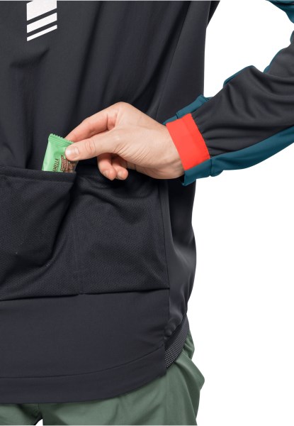 Jack Wolfskin Morobbia Jas M Warm Blauw Koraal