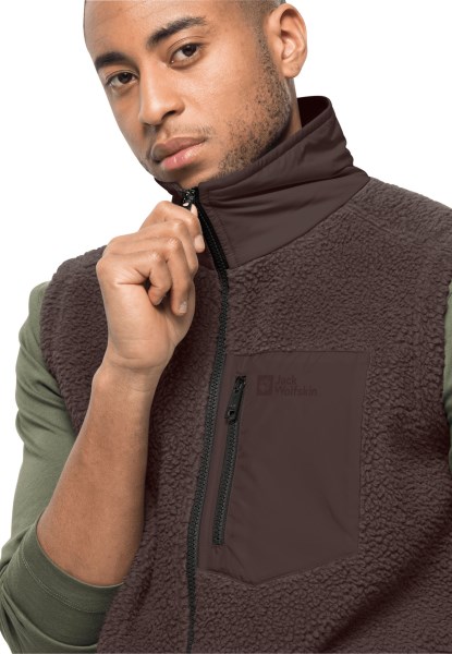 Donker Eiken Kingsway Vest M Origin Jack Wolfskin