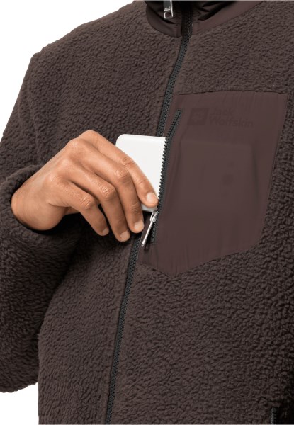 Jack Wolfskin Donker Eiken Kingsway Jas M Merken