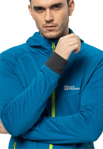 Blue Pacific Origin Hydro Grid Capuchon Fz M Jack Wolfskin