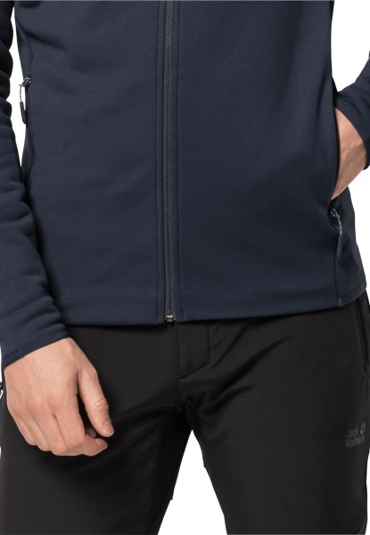 Mode Nachtblauw Baiselberg Hooded Fz M Jack Wolfskin