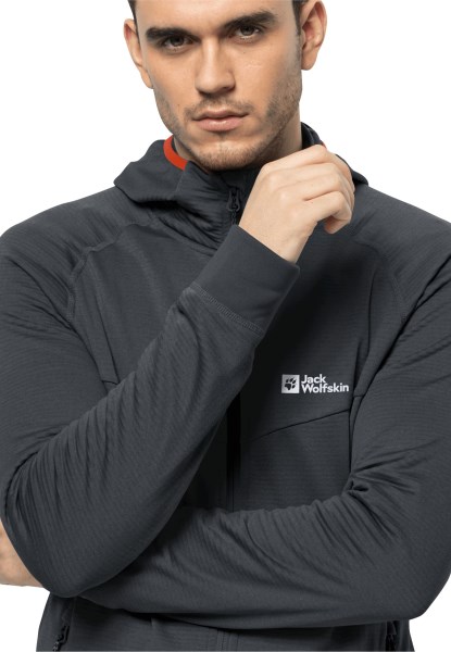 Fantoom Merk Hydro Grid Hooded Fz M Jack Wolfskin