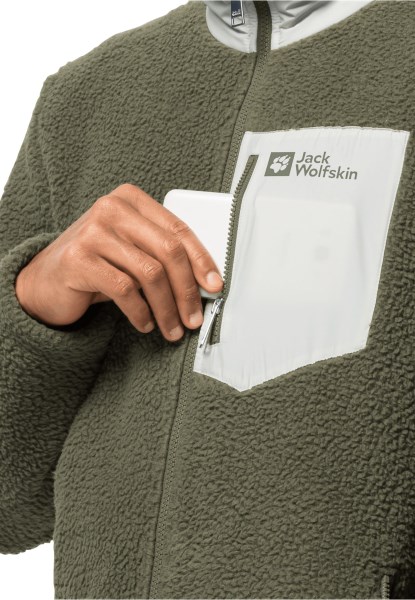 Nieuw Jack Wolfskin Stoffig Olijf Kingsway Jack M