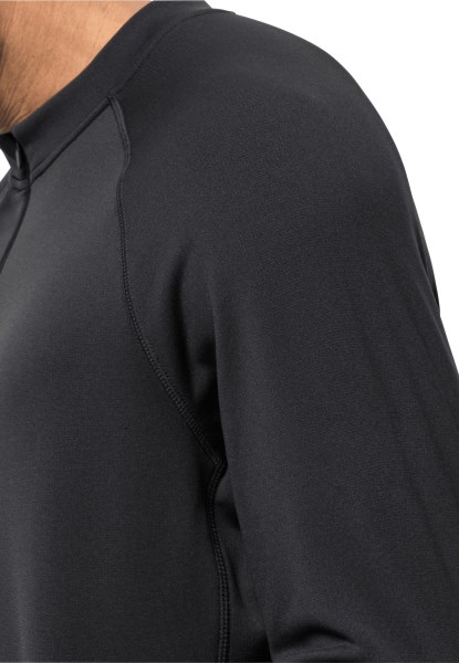 Fiets Woon-werkverkeer Halfzip M Jack Wolfskin Origins Phantom