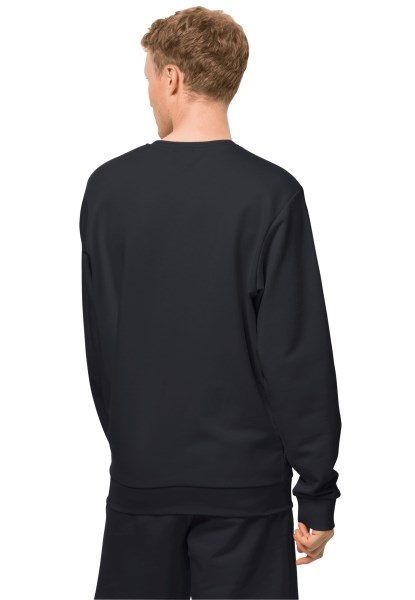 Origins Jack Wolfskin Essential Ronde Hals M Zwart