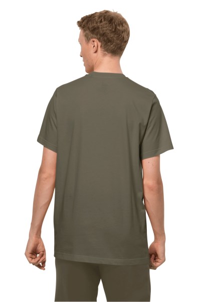 Originele Stoffige Olijf Jack Wolfskin Essential T M