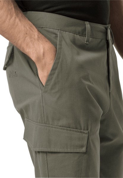Origins Dusty Olive Jack Wolfskin Cold Canyon Broek M