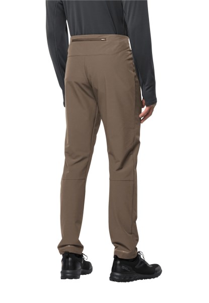 Fiets Woon-werkverkeer Wi Broek M Mode Kastanje Jack Wolfskin