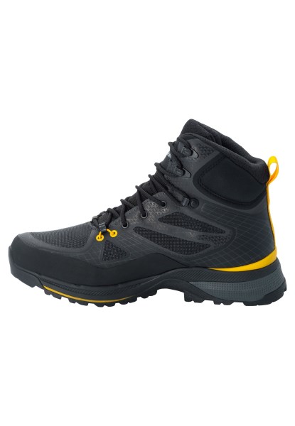 Originele Zwart-potige Gele Xt Force Trekker Texapore Mid M Jack Wolfskin