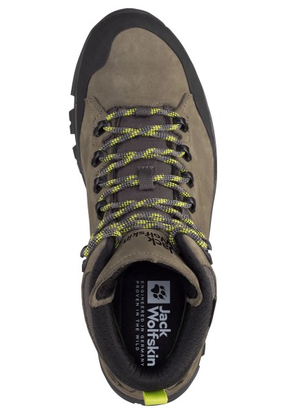 Rebellion Texapore Mid M Collectie Jack Wolfskin Kaki-phantom