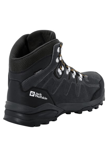 Refugio Texapore Mid M Collectie Phantom-burly Yellow Xt Jack Wolfskin