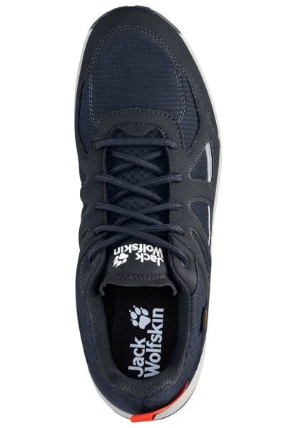 Jack Wolfskin Donkerblauw-rood Herkomst Bos 2 Texapore Laag M