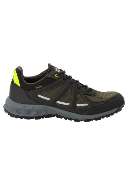 Jack Wolfskin Kaki-groen Merk Woodland 2 Texapore Low M