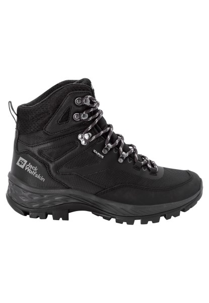 Jack Wolfskin Rebellie Gids Texapore Mid M Nieuw Zwart