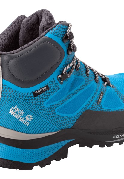 Blue-lime Force Striker Texapore Mid M Jack Wolfskin Origins