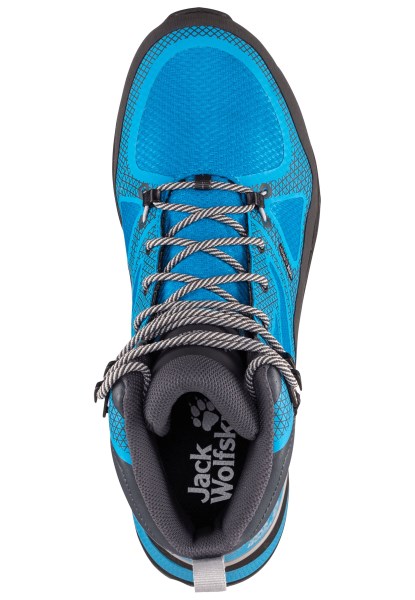 Blue-lime Force Striker Texapore Mid M Jack Wolfskin Origins
