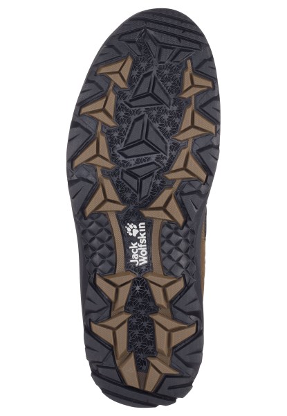 Merken Vojo 3 Texapore Mid M Jack Wolfskin Bruin-phantom