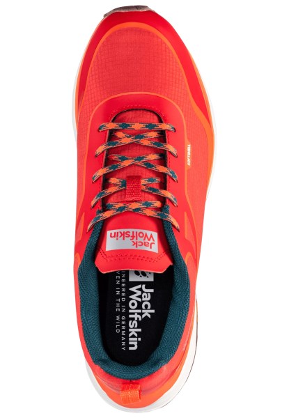 Jack Wolfskin Oranje-donkergroen Terrashelter Laag M Hot