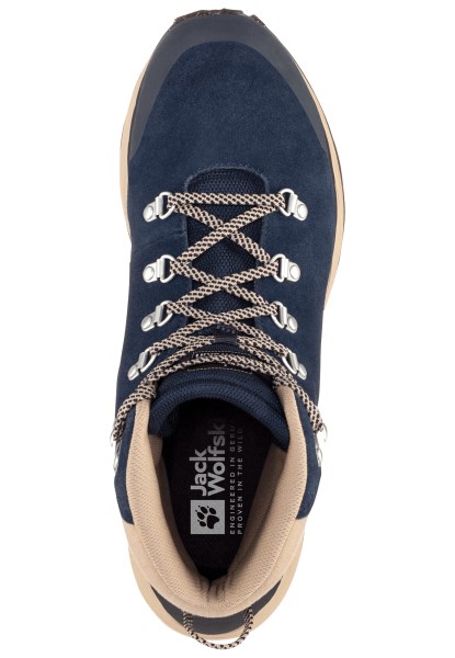 Collecties Donkerblauw-beige Terraventure Urban Mid M Jack Wolfskin