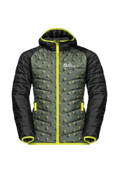 Jack Wolfskin Jas Met Zenonprint K Origin Tijmgroen All Over