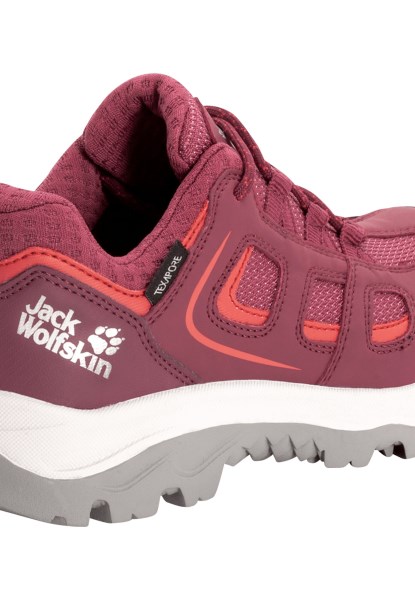 Vojo Texapore Low K Bordeauxrood Hot Jack Wolfskin