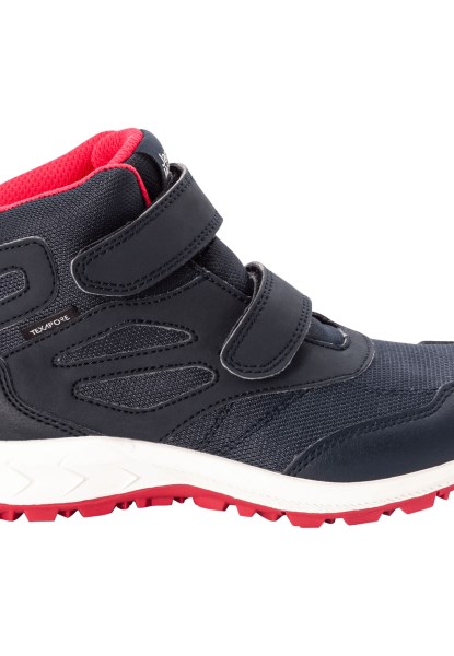 Donkerblauw-roze Hot Jack Wolfskin Woodland Texapore Mid Vc K