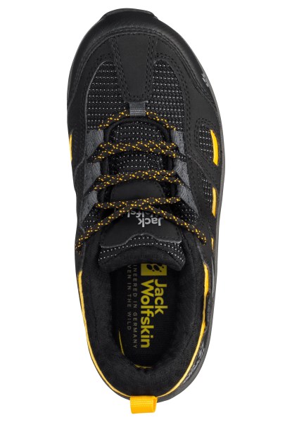 Zwart-potig Geel Best Vojo Texapore Low K Jack Wolfskin
