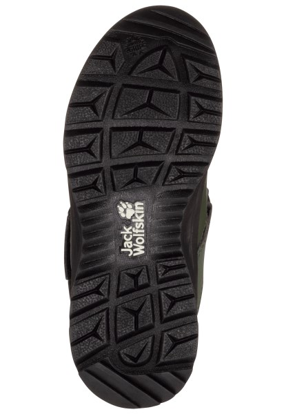Jack Wolfskin Groen-gele Ijsbeer Texapore Mid Vc K Origin