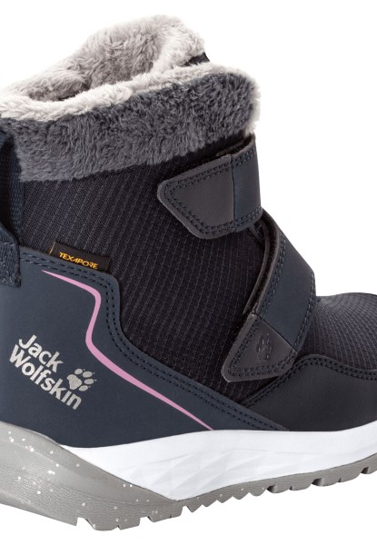 Donkerblauw-roze Jack Wolfskin Poolwolf Texapore Mid Vc K Best