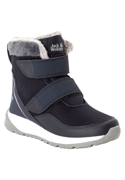 Donkerblauw-roze Jack Wolfskin Poolwolf Texapore Mid Vc K Best