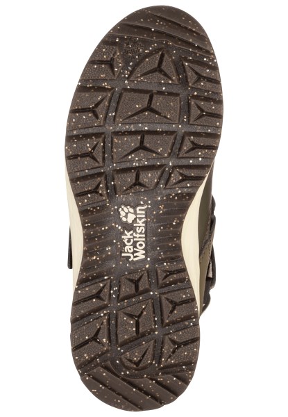 Kaki-rode Poolwolf Texapore Mid Vc K Collecties Jack Wolfskin