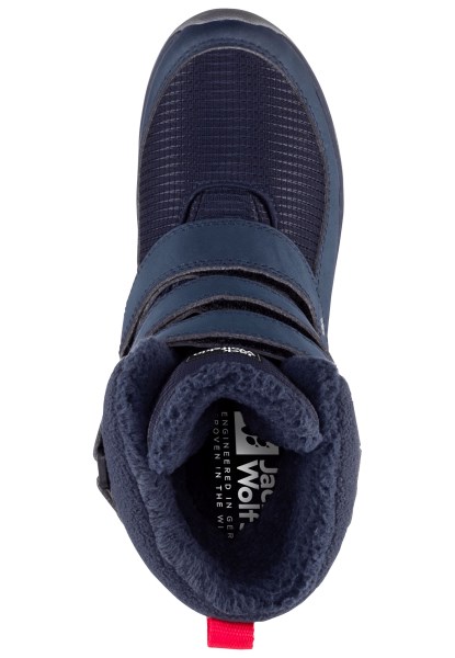 Brands Jack Wolfskin Polar Boot Texapore High Vc K Donkerblauw-roze