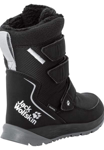 Originele Zwart-grijze Jack Wolfskin Polar Laars Texapore High Vc K