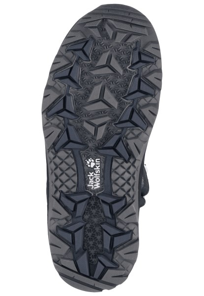 Vojo Shell Texapore Mid Vc K Jack Wolfskin Donkerblauw-zwart Best