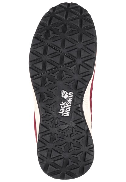 Jack Wolfskin Origineel Bordeauxrood Bos Wt Texapore Hoog Vc K