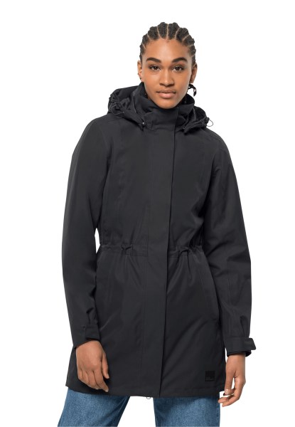 Jack Wolfskin Ottawa Jas Zwart Heet