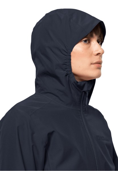 Jack Wolfskin Moonrise 3in1 Jas Met Beste Nachtblauw