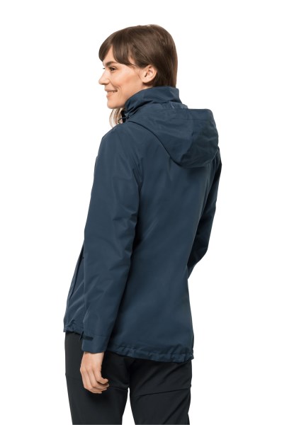 Brand Geisshorn 3in1 Jack W Jack Wolfskin Nachtblauw