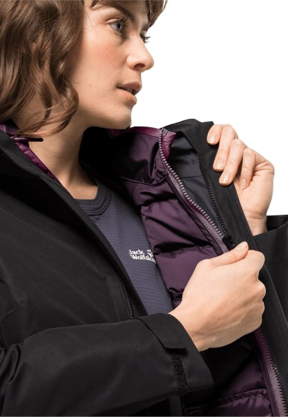 Toendra Donsjack W Jack Wolfskin Grapevine-modus